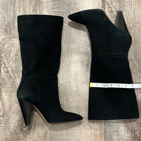 Something Navy Slouchy Suede Boots - Picture 3 of 7